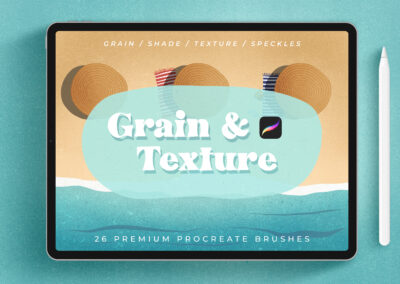 26 Premium Grain and Texture Brushes
